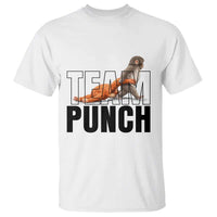 Team Punch Monkey T Shirt Viral Trend Baby Monkey Meme