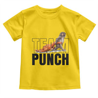 Team Punch Monkey Toddler T Shirt Viral Trend Baby Monkey Meme
