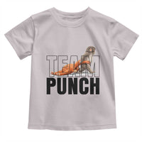 Team Punch Monkey Toddler T Shirt Viral Trend Baby Monkey Meme