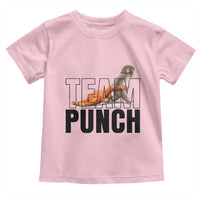 Team Punch Monkey Toddler T Shirt Viral Trend Baby Monkey Meme