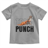 Team Punch Monkey Toddler T Shirt Viral Trend Baby Monkey Meme