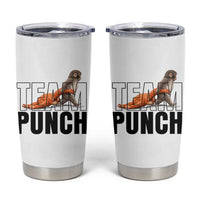 Team Punch Monkey Tumbler Cup Viral Trend Baby Monkey Meme