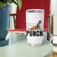 Team Punch Monkey Tumbler Cup Viral Trend Baby Monkey Meme