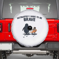 Punch Monkey And Nihilist Penguin Viral Spare Tire Cover Ultimately I Have To Be Brave