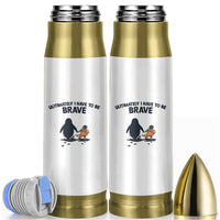 Punch Monkey And Nihilist Penguin Viral Bullet Tumbler Ultimately I Have To Be Brave