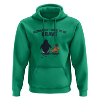 Punch Monkey And Nihilist Penguin Viral Hoodie Ultimately I Have To Be Brave