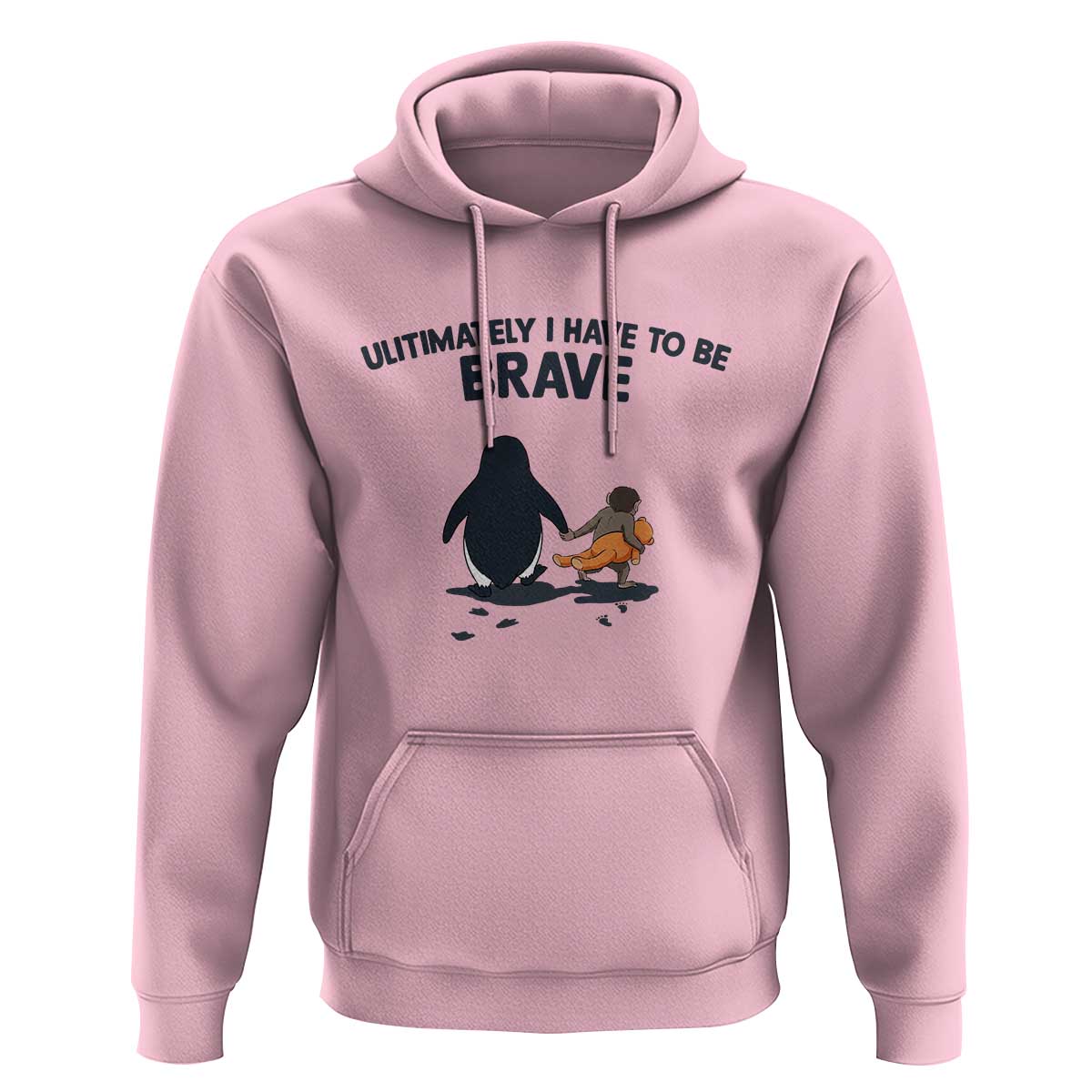 Punch Monkey And Nihilist Penguin Viral Hoodie Ultimately I Have To Be Brave
