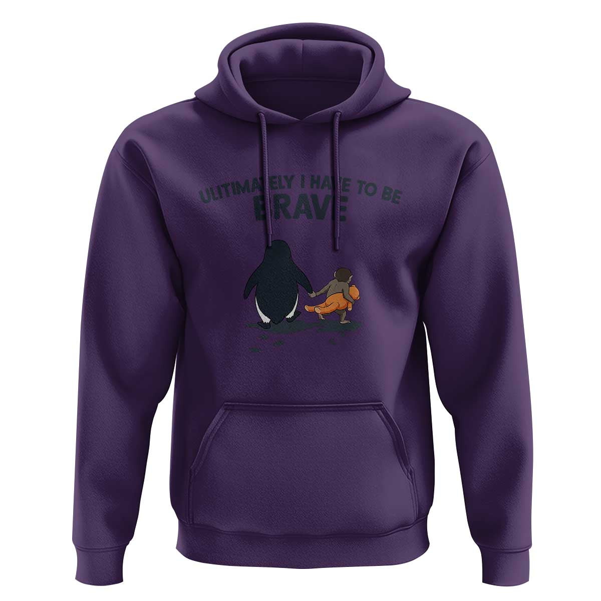 Punch Monkey And Nihilist Penguin Viral Hoodie Ultimately I Have To Be Brave