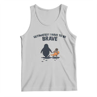 Punch Monkey And Nihilist Penguin Viral Tank Top Ultimately I Have To Be Brave