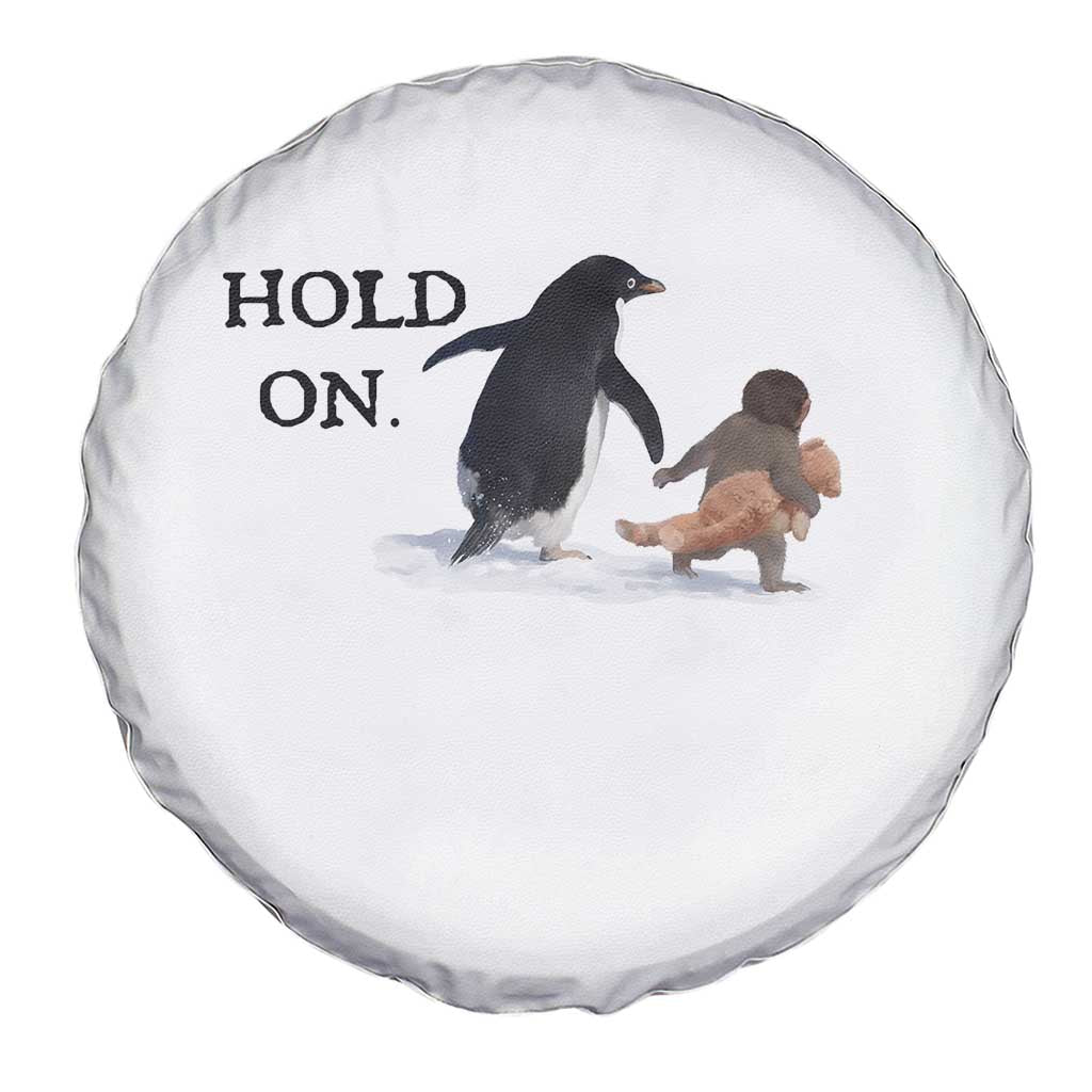 Baby Monkey Punch Viral Trend Spare Tire Cover Hold On