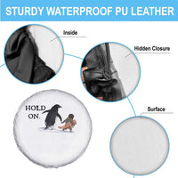 Baby Monkey Punch Viral Trend Spare Tire Cover Hold On