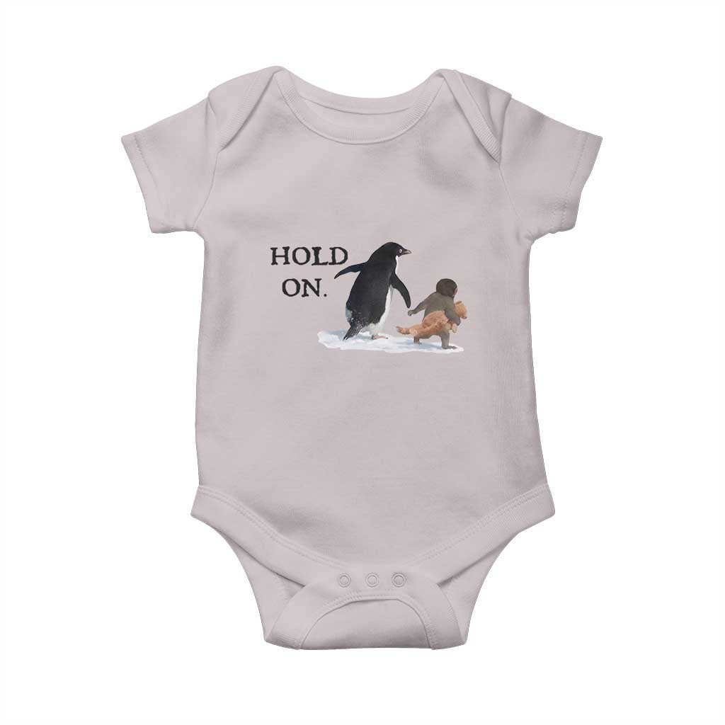 Baby Monkey Punch Viral Trend Baby Onesie Hold On
