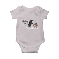 Baby Monkey Punch Viral Trend Baby Onesie Hold On