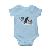 Baby Monkey Punch Viral Trend Baby Onesie Hold On