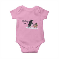 Baby Monkey Punch Viral Trend Baby Onesie Hold On