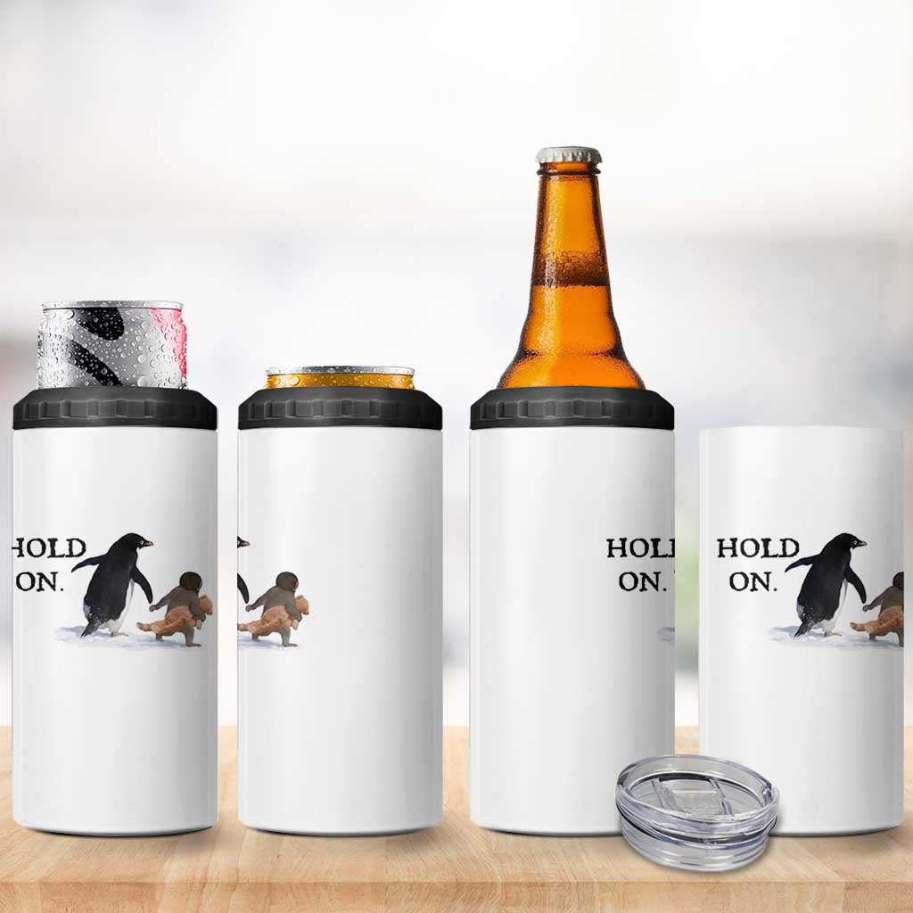 Baby Monkey Punch Viral Trend 4 in 1 Can Cooler Tumbler Hold On