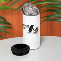Baby Monkey Punch Viral Trend 4 in 1 Can Cooler Tumbler Hold On