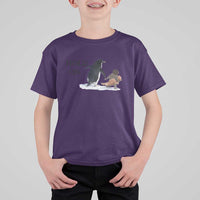 Baby Monkey Punch Viral Trend T Shirt For Kid Hold On