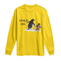Baby Monkey Punch Viral Trend Long Sleeve Shirt Hold On