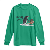 Baby Monkey Punch Viral Trend Long Sleeve Shirt Hold On