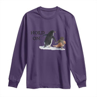 Baby Monkey Punch Viral Trend Long Sleeve Shirt Hold On