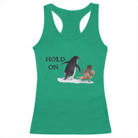 Baby Monkey Punch Viral Trend Racerback Tank Top Hold On