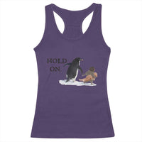 Baby Monkey Punch Viral Trend Racerback Tank Top Hold On
