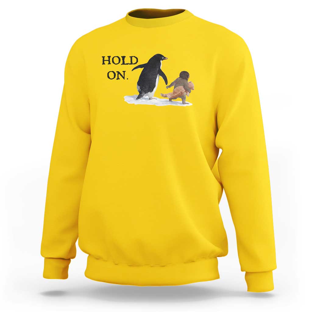 Baby Monkey Punch Viral Trend Sweatshirt Hold On