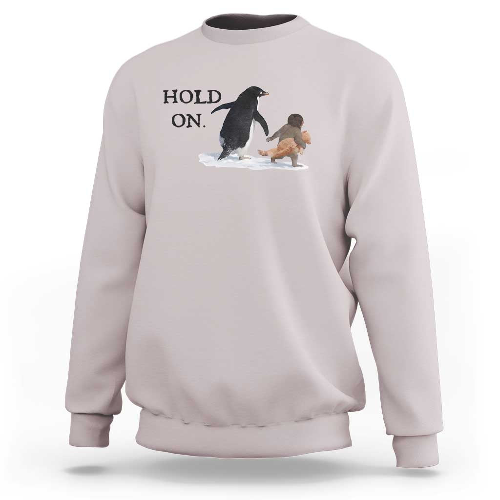 Baby Monkey Punch Viral Trend Sweatshirt Hold On