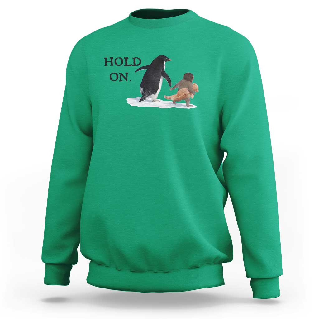 Baby Monkey Punch Viral Trend Sweatshirt Hold On
