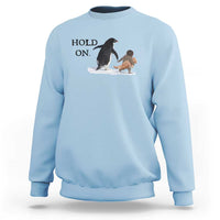 Baby Monkey Punch Viral Trend Sweatshirt Hold On