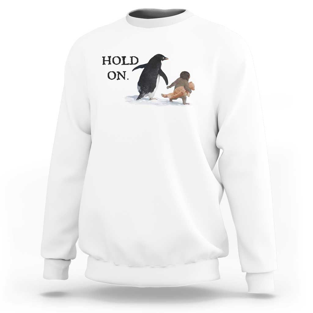 Baby Monkey Punch Viral Trend Sweatshirt Hold On