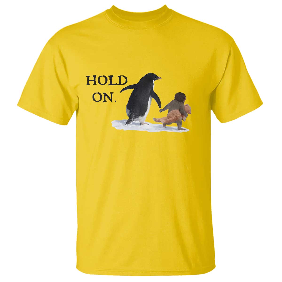 Baby Monkey Punch Viral Trend T Shirt Hold On