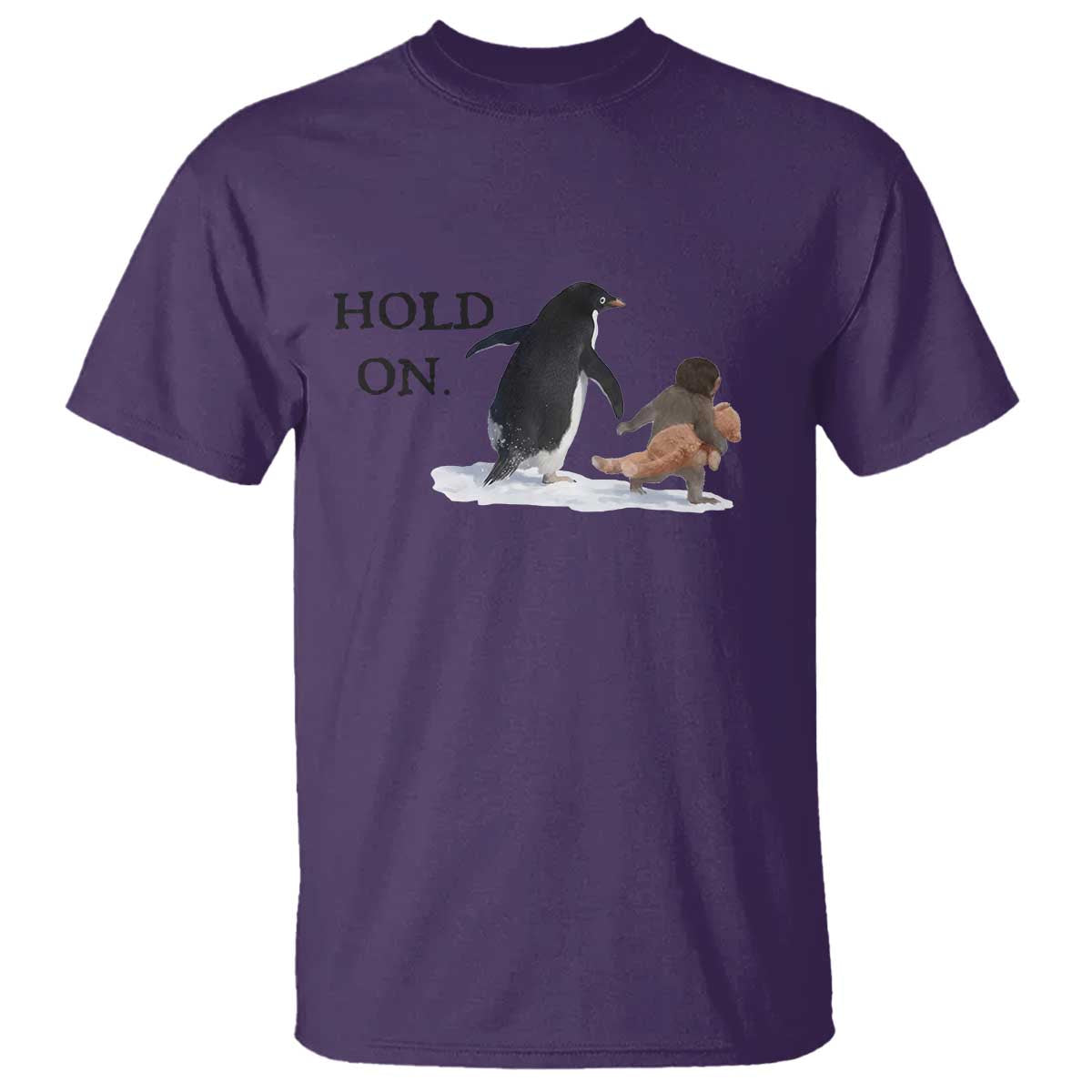 Baby Monkey Punch Viral Trend T Shirt Hold On