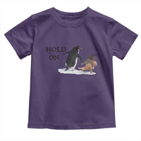 Baby Monkey Punch Viral Trend Toddler T Shirt Hold On