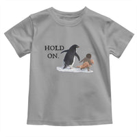 Baby Monkey Punch Viral Trend Toddler T Shirt Hold On