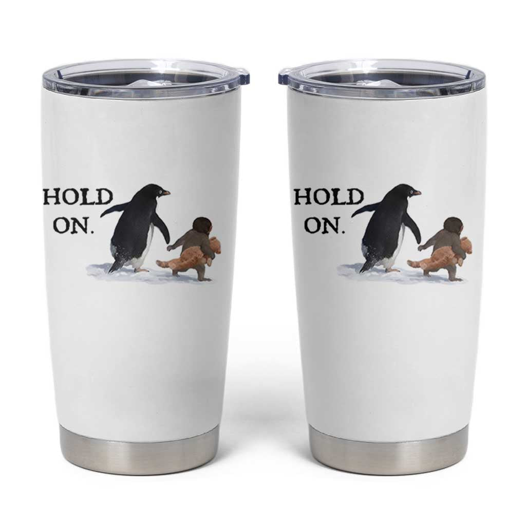 Baby Monkey Punch Viral Trend Tumbler Cup Hold On