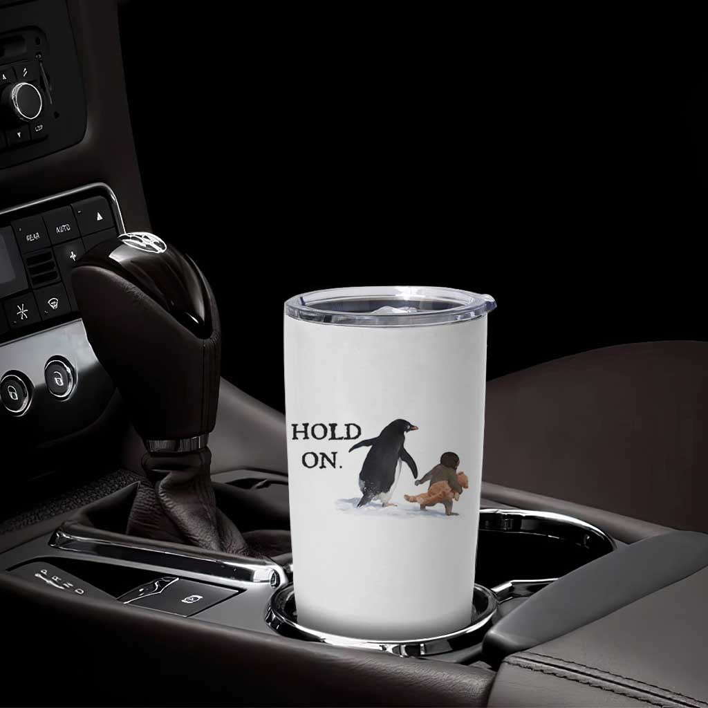 Baby Monkey Punch Viral Trend Tumbler Cup Hold On