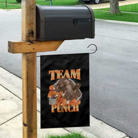 Viral Punch Monkey Garden Flag Cute Baby Monkey With Plush Toy Meme
