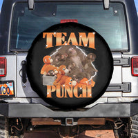 Viral Punch Monkey Spare Tire Cover Cute Baby Monkey With Plush Toy Meme