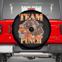 Viral Punch Monkey Spare Tire Cover Cute Baby Monkey With Plush Toy Meme