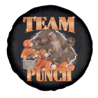 Viral Punch Monkey Spare Tire Cover Cute Baby Monkey With Plush Toy Meme