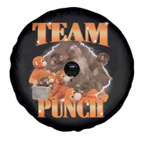 Viral Punch Monkey Spare Tire Cover Cute Baby Monkey With Plush Toy Meme