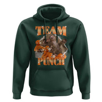Viral Punch Monkey Hoodie Cute Baby Monkey With Plush Toy Meme
