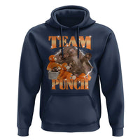 Viral Punch Monkey Hoodie Cute Baby Monkey With Plush Toy Meme