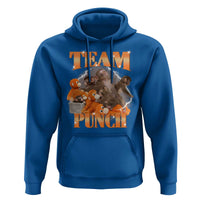 Viral Punch Monkey Hoodie Cute Baby Monkey With Plush Toy Meme