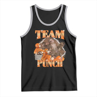 Viral Punch Monkey Tank Top Cute Baby Monkey With Plush Toy Meme