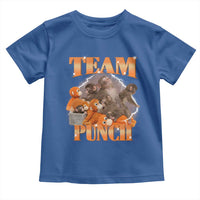 Viral Punch Monkey Toddler T Shirt Cute Baby Monkey With Plush Toy Meme
