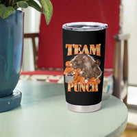 Viral Punch Monkey Tumbler Cup Cute Baby Monkey With Plush Toy Meme