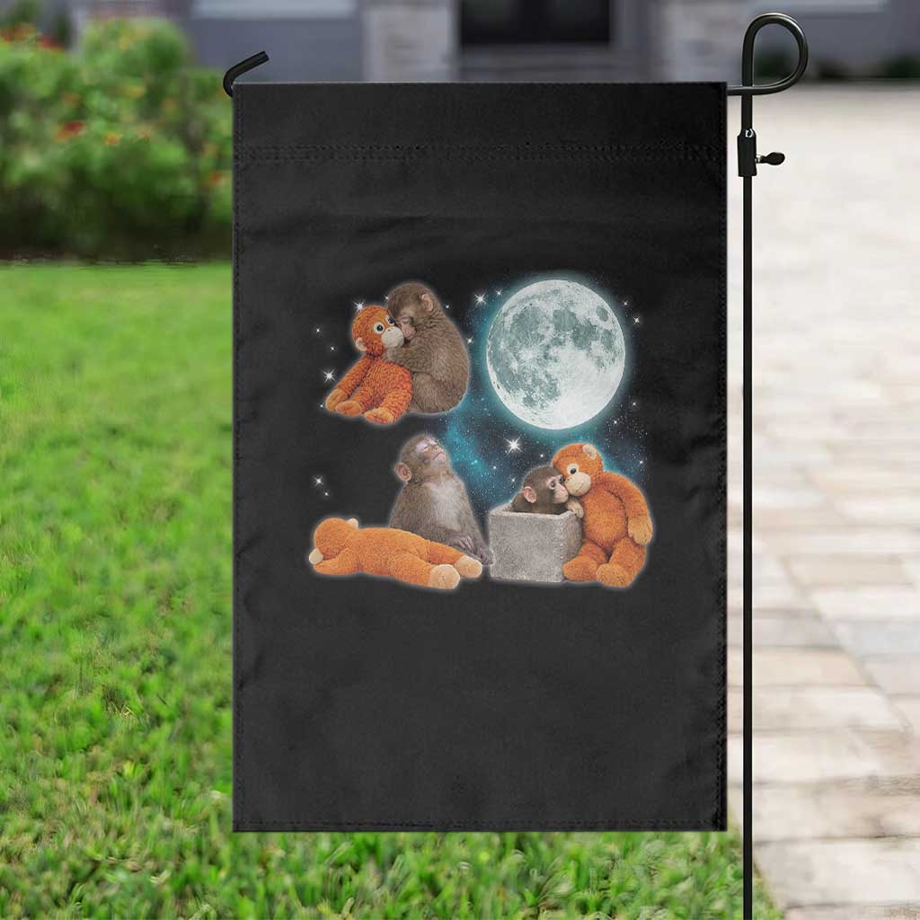 Baby Monkey Punch Garden Flag Team Punch Monkey Viral Trend